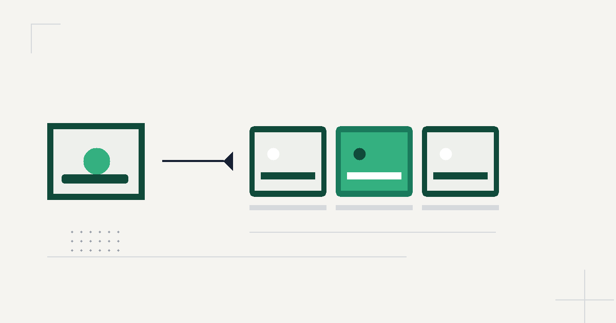 Input-driven video diagram: a still frame on the left, an arrow, then a filmstrip of three output frames with the middle one highlighted